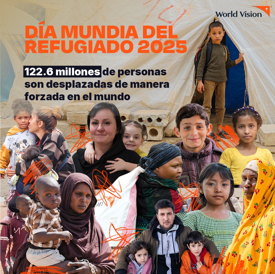 Las personas refugiadas son nuestras vecinas, nuestros compañeros de clase, nuestros colegas.

Las personas refugiadas somos nosotros.

Unámonos en apoyo a las personas refugiadas y alcemos la voz por su dignidad, protección y compasión en este #DíaMundialDelRefugiado y siempre.