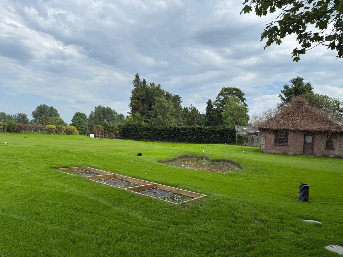 GolfRoscommon's tweet image. Our new practice area is taking shape. Will be a super addition to our facilities.
