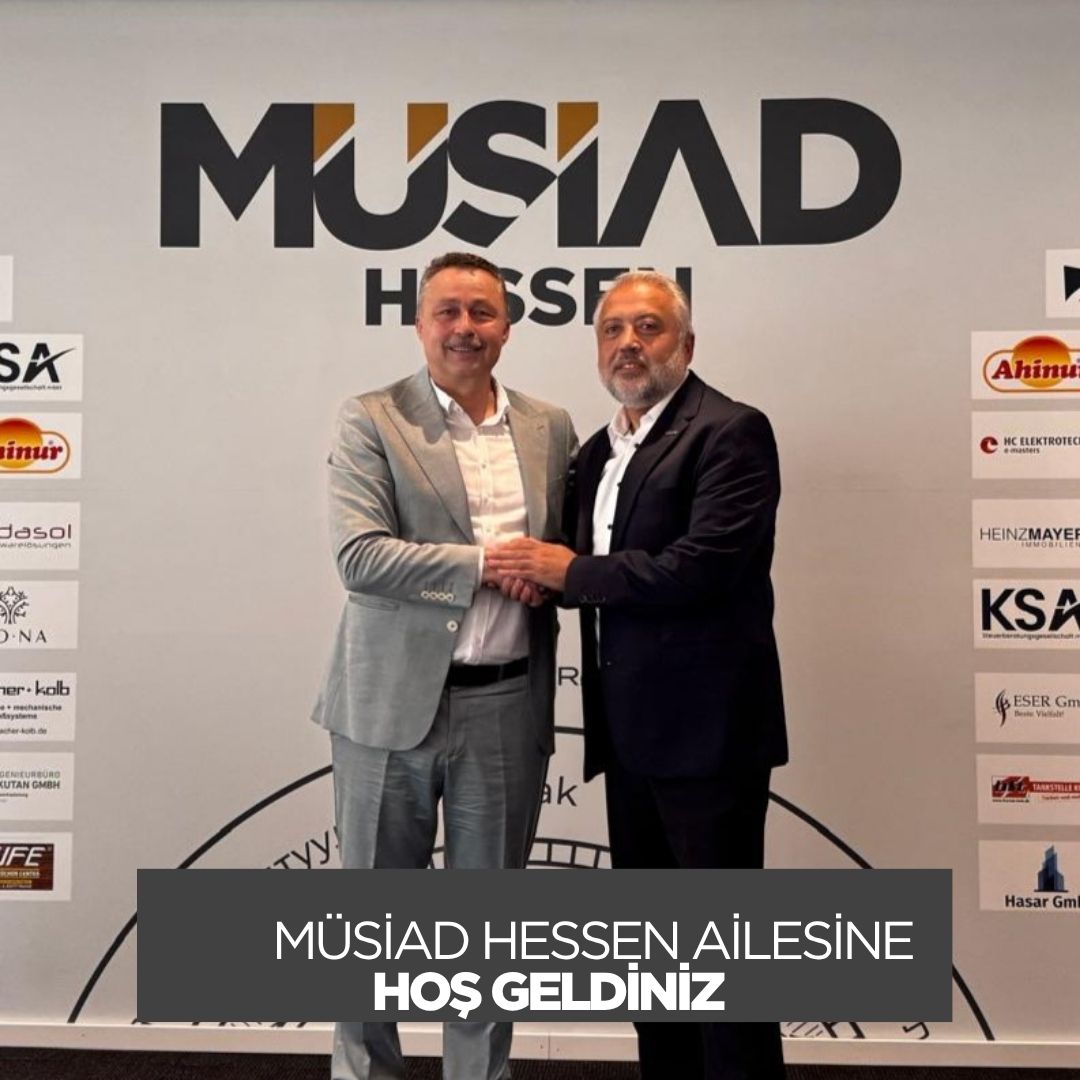 MÜSİAD Hessen ailesine yeni katılan "ES Immobilien" firmasını temsilen Erdoğan Şeker’i üyelerimiz arasında görmekten memnuniyet duyuyoruz. 

İş dünyasına değer katacak projelerde birlikte yürümeyi diliyor; Erdoğan Şeker’e ve "ES Immobilien" ailesine başarılar temenni ediyoruz.