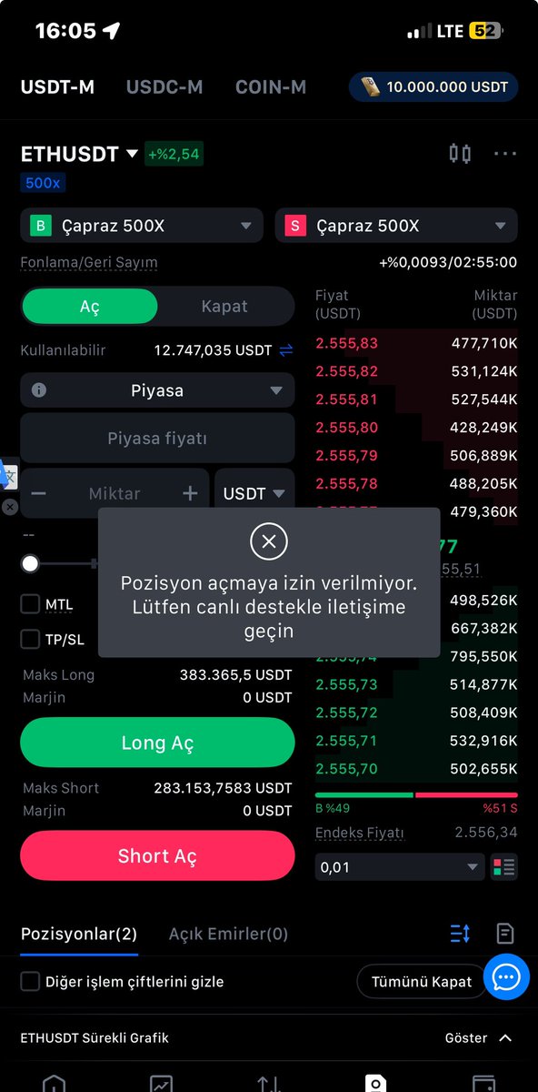 ibrahimhllerglu's tweet image. MEXC, KONTROL MEKANİZMASI KISITLAMASI SEBEBİYLE VARLIKLARIMA EL KONULDU , 30 GÜN İNCELEME SÜRESİ İSTENİYOR. LÜTFEN DESTEK OLUR MUSUNUZ HOCALARIM .  @MEXC_TR @anlcnc1 @EylemCulculoglu @theKriptolik @HASOsyalmedya @MuratMmturk @ProfesorTurkmen @meligtran