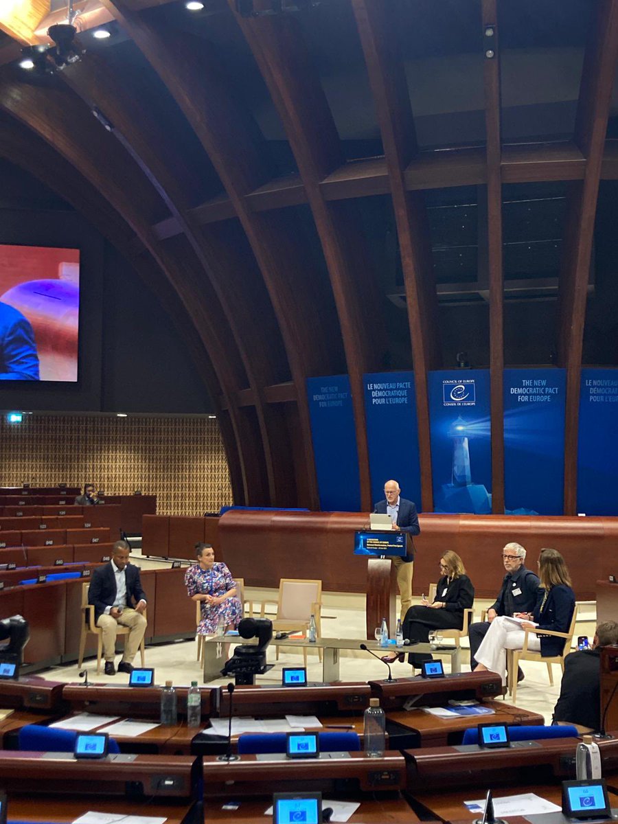 La France au Conseil de l'Europe 🇫🇷 🇪🇺 (@repfrancecde) on Twitter photo Hackathon et débats 🗣️ | « Déjouer la désinformation, protéger la liberté d’expression » ❌
➡️ Au programme : désinformation, élections, culture et égalité de genre.
Cet événement s’inscrit dans le cadre du Nouveau pacte démocratique du <a href="/coe/">Council of Europe</a> 🇪🇺, que la France 🇫🇷 soutient ! Hackathon et débats 🗣️ | « Déjouer la désinformation, protéger la liberté d’expression » ❌
➡️ Au programme : désinformation, élections, culture et égalité de genre.
Cet événement s’inscrit dans le cadre du Nouveau pacte démocratique du <a href="/coe/">Council of Europe</a> 🇪🇺, que la France 🇫🇷 soutient !