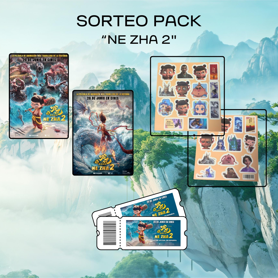 NextGame.es (@nextgame_es) on Twitter photo 📢Sorteamos un pack de NE ZHA 2 que incluye dos entradas dobles, 2 póster y 2 packs de pegatinas. Para participar:
· Seguir a <a href="/Adso_Films/">ADSO FILMS</a> y a nosotros
· Dar RT a esta publicación
· Comenta con quién iríais a ver la película
¡Tenéis hasta el día 22 a las 23.59h para participar! 📢Sorteamos un pack de NE ZHA 2 que incluye dos entradas dobles, 2 póster y 2 packs de pegatinas. Para participar:
· Seguir a <a href="/Adso_Films/">ADSO FILMS</a> y a nosotros
· Dar RT a esta publicación
· Comenta con quién iríais a ver la película
¡Tenéis hasta el día 22 a las 23.59h para participar!