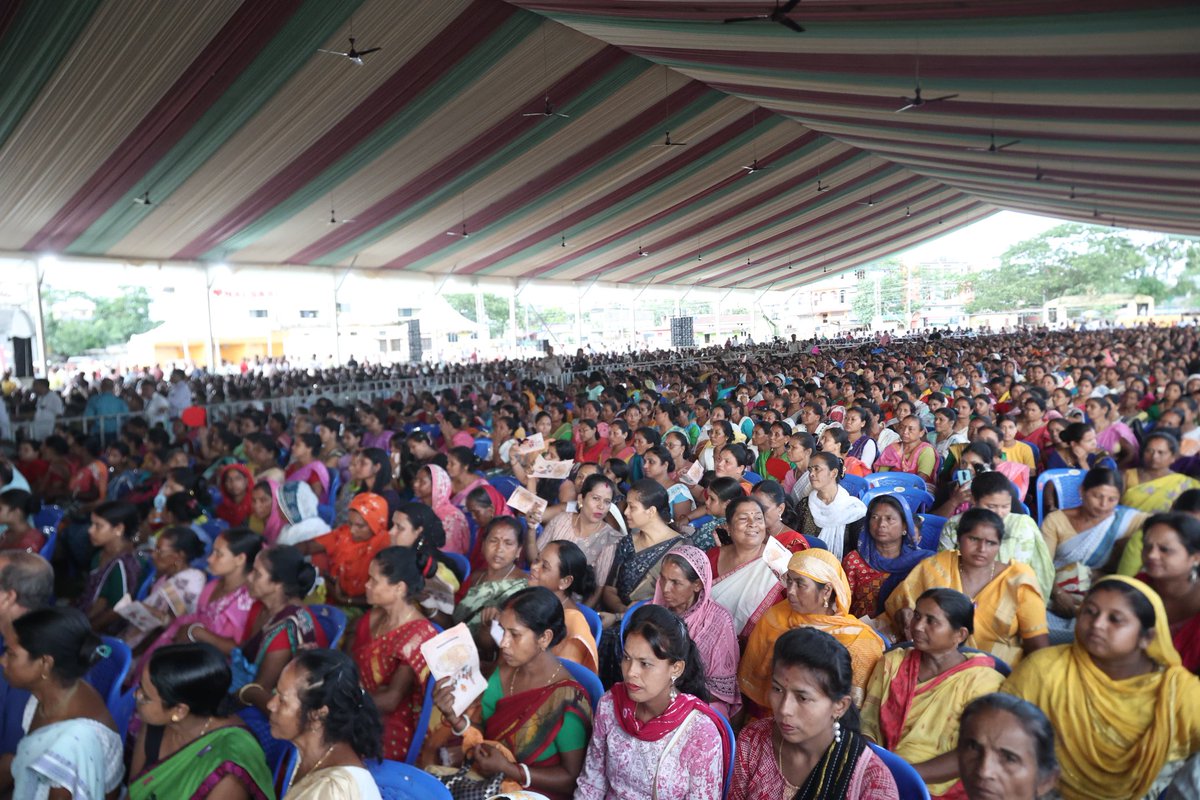 At the #BishnuRabhaDiwas celebrations in Nalbari.

The creations of Kalaguru will continue to inspire us.