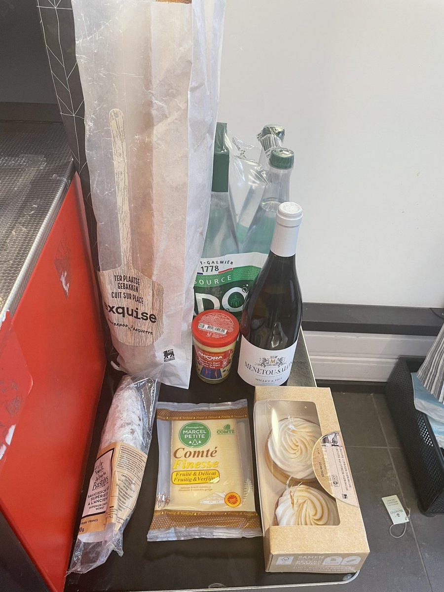 Abendessen bringe ich mit.