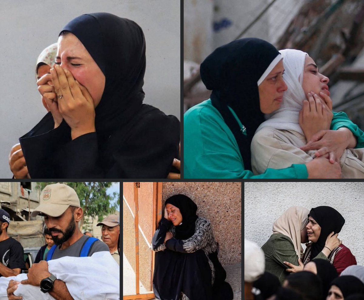 The pain in Gaza never ends. For nearly two years, Palestinian families have been saying goodbye to their children amid a relentless Israeli genocide campaign, with mothers' hearts no longer bearing any more loss💔

#iran #middleeast #StopArmingIsrael #usa #IsraeliTerrorism