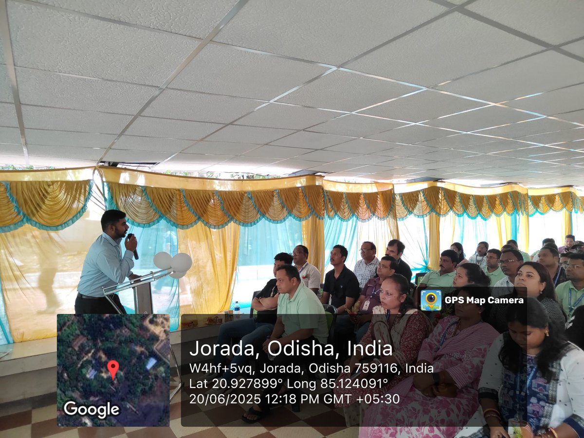 TalcherArea_MCL's tweet photo. “76 OAS(PR) on exposure visit at MCL” with special session of underground mining experience at Nandira UG Mine on 20.06.2025. https://t.co/g17xjK5jNw