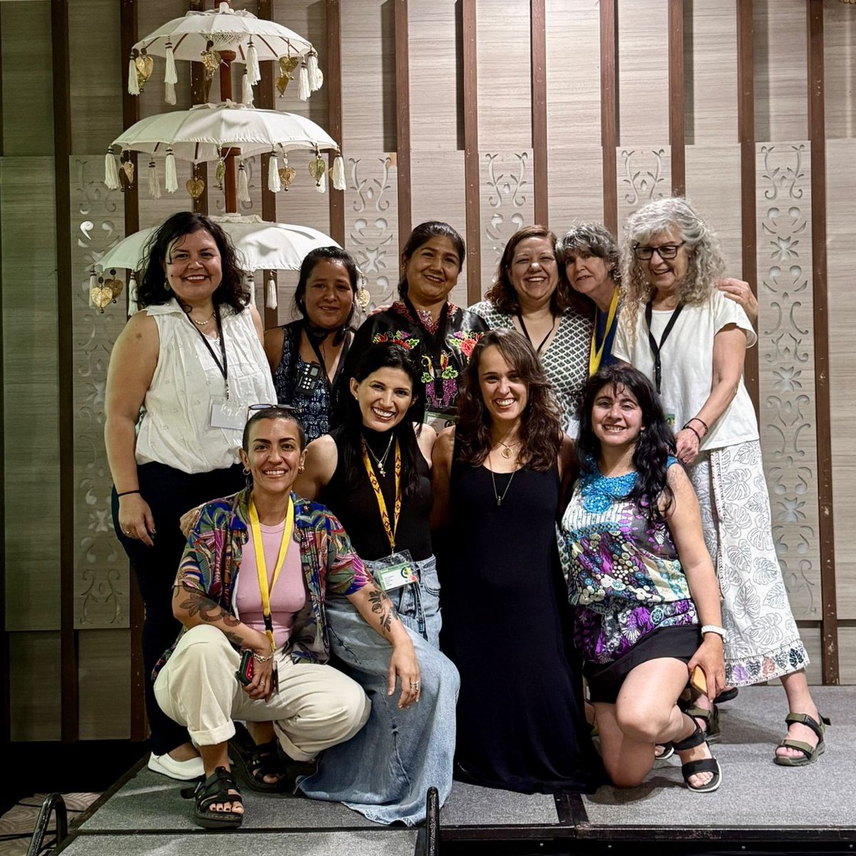 🌍 Cerramos nuestra participación en el Encuentro Global de <a href="/GAGGA_Alliance/">GAGGA</a> 

💚 Nos llena de alegría haber compartido este espacio con lideresas y defensoras de distintas regiones, y haber acompañado desde Tarija la voz de Bernarda Benitez.

#JusticiaClimática #GAGGA2025