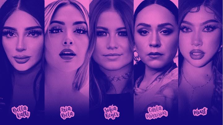 Artistas mexicanas con MAYOR cantidad de audiencia mensual en Youtube Music. 🇲🇽

#1. Bellakath — 55.6M (+200k)
#2. ARIA BELA — 52.4M (-700k)
#3. Sofía Reyes — 40.9M (-100k)
#4. Carla Morrison — 28.8M (+300k)
#5. Mont — 28.7M (+900k)