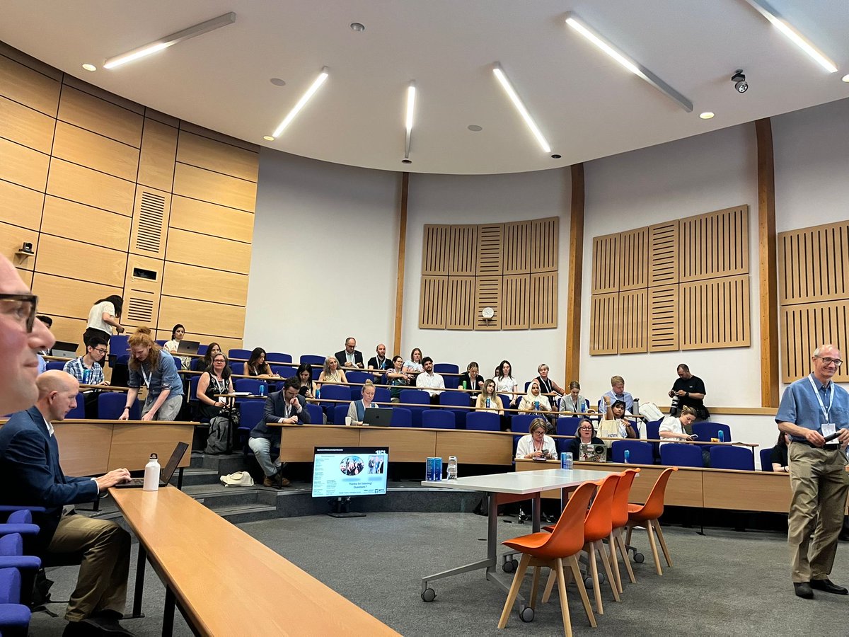 Excellent day of science at the ⁦<a href="/_BSGCT/">BSGCT</a>⁩ conference at the Royal Holloway University in Egham for all things gene and cell therapy!