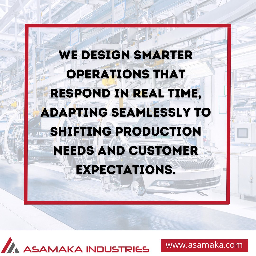 AsamakaIndustry's tweet image. We design smarter operations that respond in real time, adapting seamlessly to shifting production needs and customer expectations.🚀

Visit asamaka.com learn more about our products and services 

#SmartAutomation #RealTimeControl #IndustrialInnovation #Efficiency