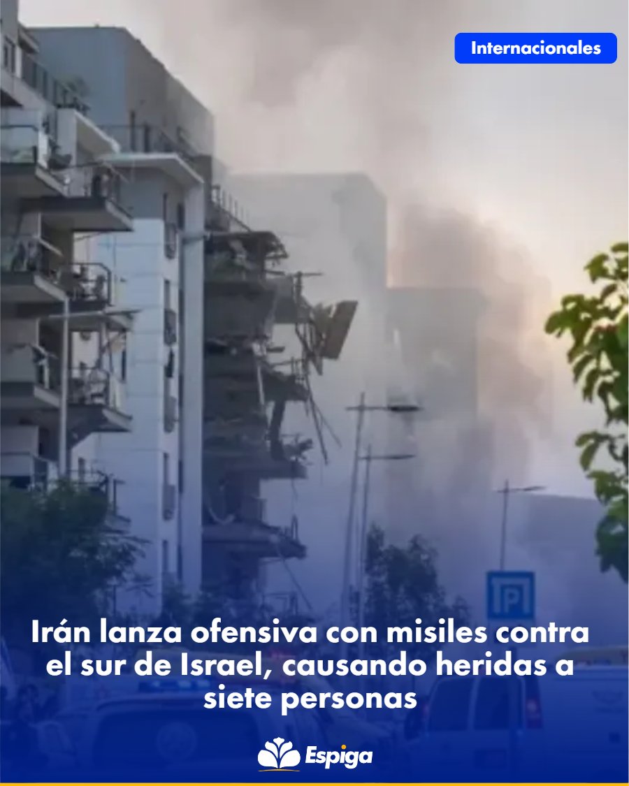 EspigaNoticias's tweet image. 📌Irán lanza ofensiva con misiles contra el sur de Israel, causando heridas a siete personas

🔗 Ver más: espiganoticias.net/Internacionale…

📅 junio 20, 2025

#20Jun, #DefensaIsraelí