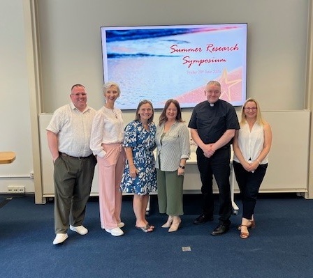 Each presenter at today's Summer Research Symposium provided an interesting account of their research, with some relevant questions and constructive comments from colleagues. All contributions to the symposium were very much appreciated and the feedback was very positive.