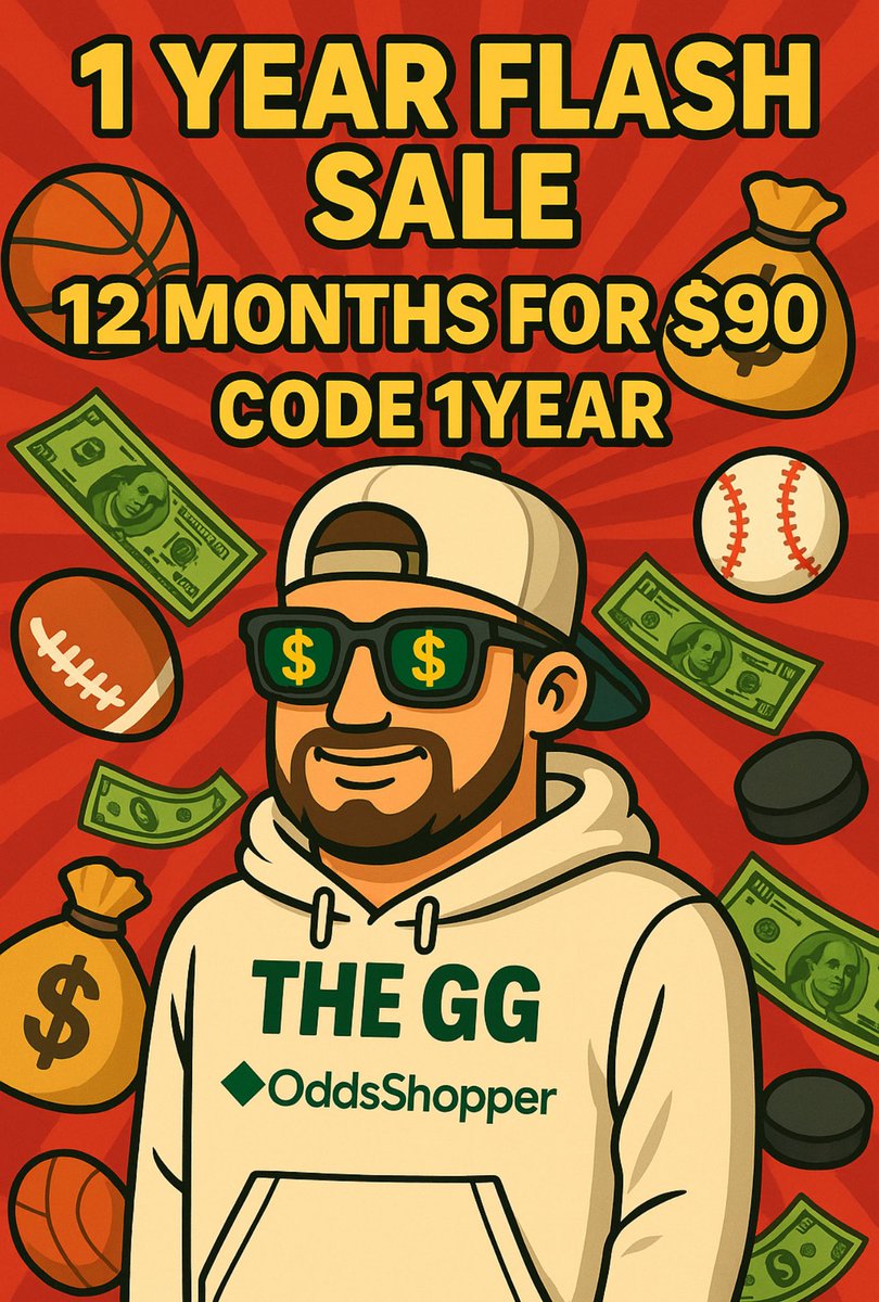 🚨🚨1 Year Flash Sale!🚨🚨
🚨🚨12 Months For $90🚨🚨
🚨🚨Code “1YEAR”🚨🚨
🚨VIP SPORTS RECAP This Year!🚨
+168U In NFL🏈
+196U In CFB🏈
+128U In CBB🏀
+93U In NBA So Far🏀
+299U In NHL🏒
+148U In MLB So Far⚾️
+448U In 2025🔥
<a href="/OSTails/">OddsShopper Tails</a> 
🔗 In Comments