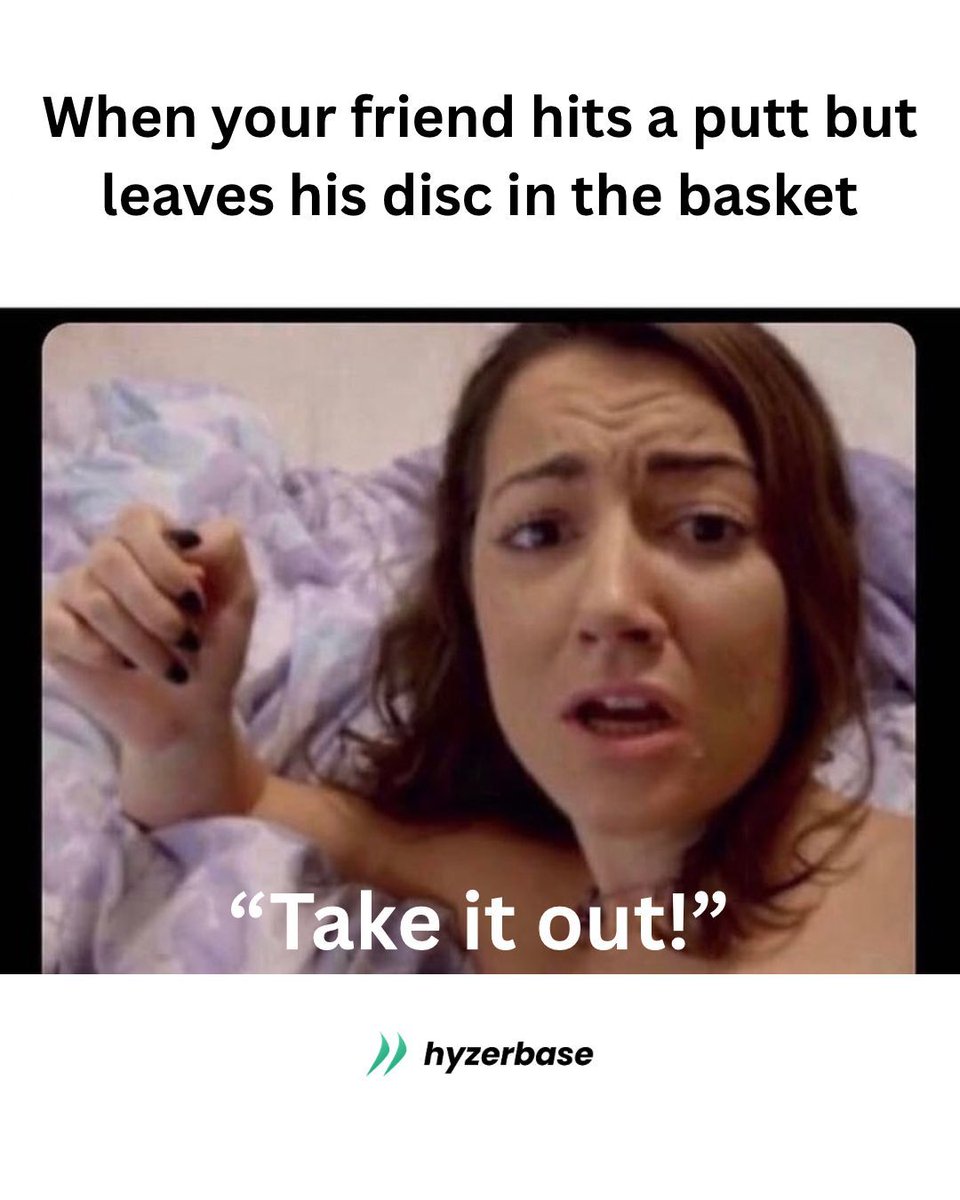 🤣🤣🤣🤣

#discgolf #discgolflife #discgolfeveryday #discgolfing #discgolfcourse #discgolfislife #discgolfnation #discgolfprotour #discgolftournament #innovadiscs #discraft #pdga #hyzer #backhand #putting #discgolfcommunity #golf #frisbeegolf #chains