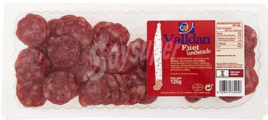 ⚠️ Alerta por presencia de Salmonella en Fuet loncheado.
🚫 No consumir 
▶️Nombre: fuet loncheado
▶️Marca: La Tabla; lotes L5136 y L5140
▶️Marca: VALLDAN; lote L5134
📌shorturl.at/do0OR