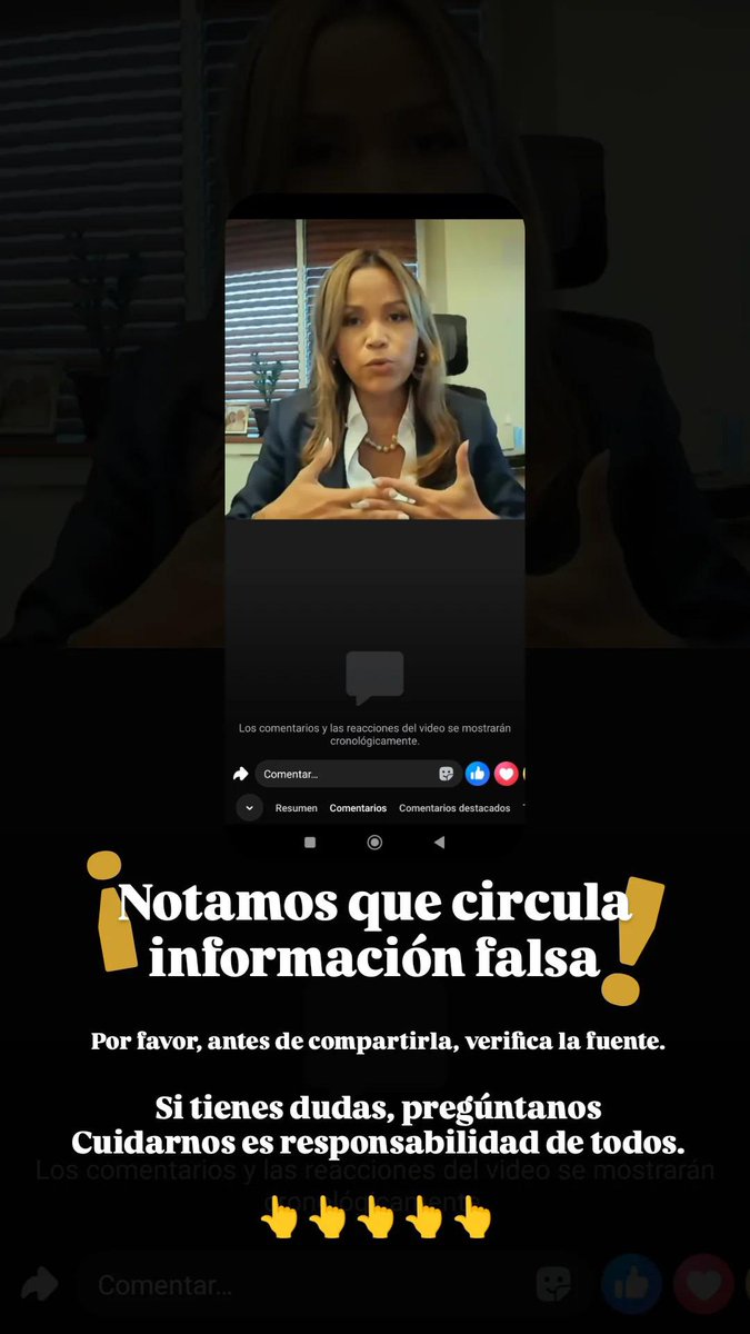 Hemos visto que circula información falsa

Por favor, antes de compartirla, verifica la fuente.

Si tienes dudas, pregúntanos 💙

Cuidarnos es responsabilidad de todos.