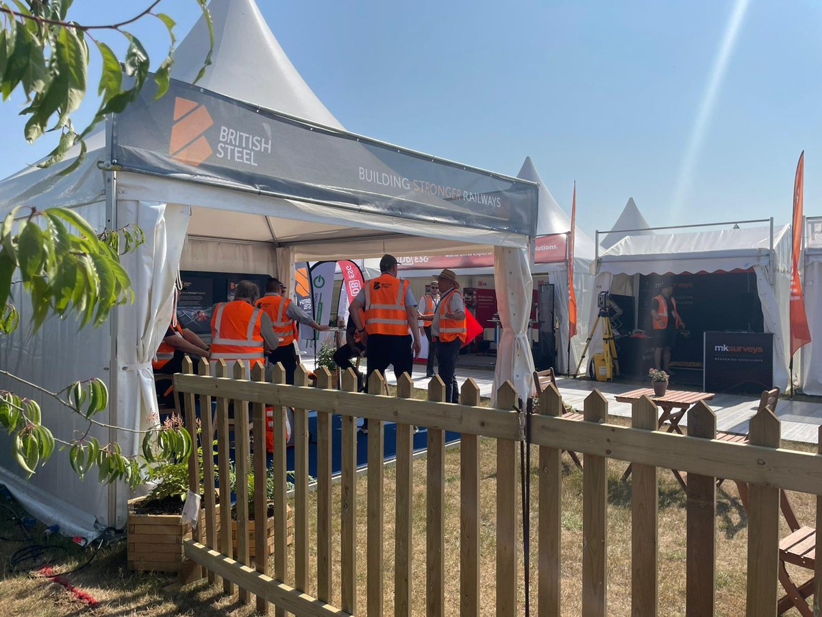 Phew what a week! 🚆😎☀️🍦We had a great time at <a href="/railliveuk/">Rail Live</a>, another fantastic year for this event at the Long Marston Rail Innovation Centre. Thank you to all of our customers, suppliers and supporters from throughout the industry for braving the heat and coming to see us.