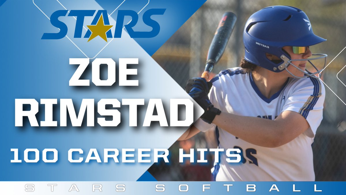Congratulations to Zoe Rimstad on reaching her 100th career hit this past softball season! She was one of four graduating STARS to achieve this incredible milestone. We’re proud of their accomplishments and wish them all the best in their next chapter!
