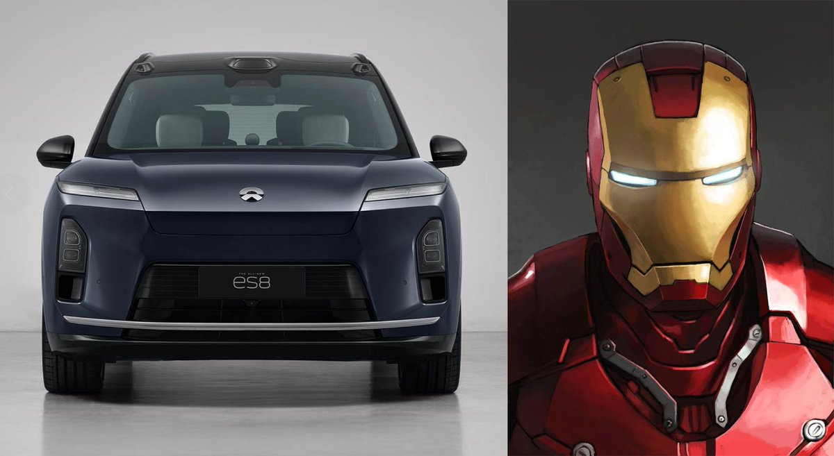 That front end really does give off serious Iron Man vibes!😀 $NIO #ChinaEV
