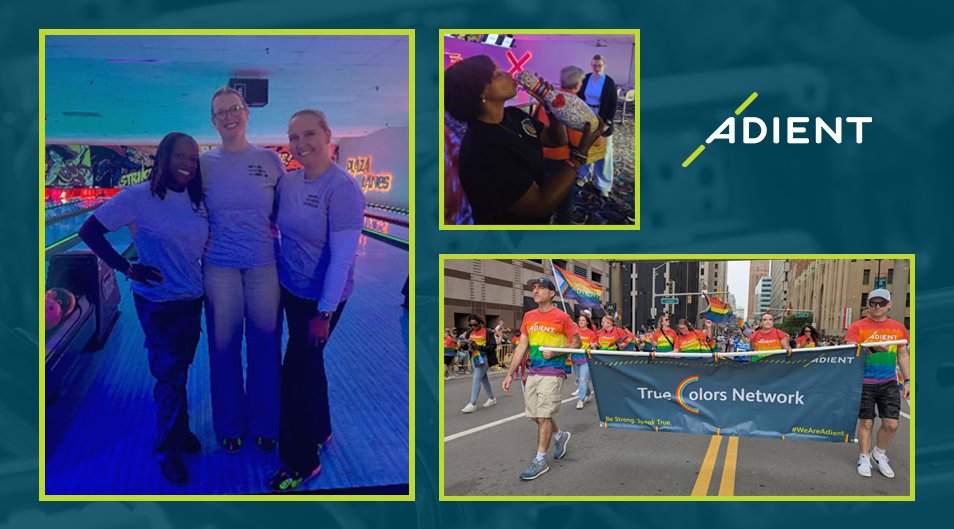 Adient’s True Colors Network (TCN) business resource group has been busy! At their annual bowling fundraiser, the TCN raised over $1,000 in support of the Ruth Ellis Center. They also marched in the Motor City Pride Parade in Detroit.