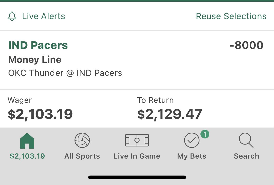 Revenge Game Bets tweet media