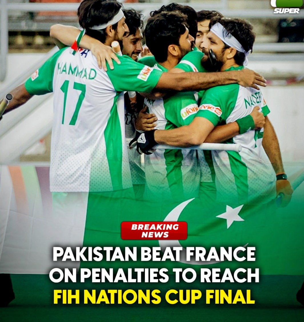 Congratulations team Pakistan