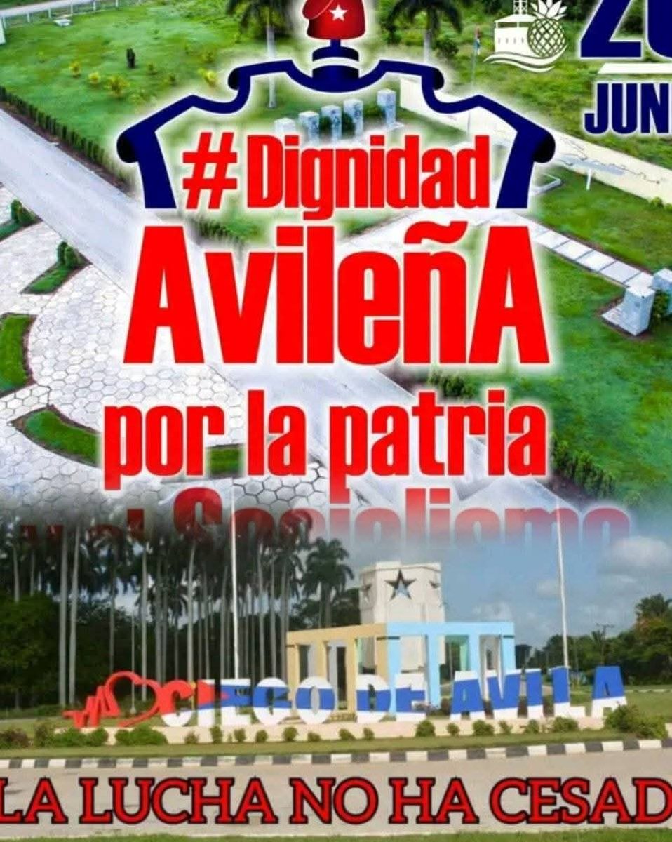 🇨🇺 ¡Ciego de Ávila enaltece su historia!  
Hoy, 20 de junio, celebramos el #DíaDeLaDignidadAvileña, rindiendo homenaje al natalicio del valiente Comandante del Ejército Libertador Marcial de Jesús Gómez Cardoso.  #CiegodeAvila #CiegoEn26 #EducacionAvileña 
 #LaLuchaNoHaCesado