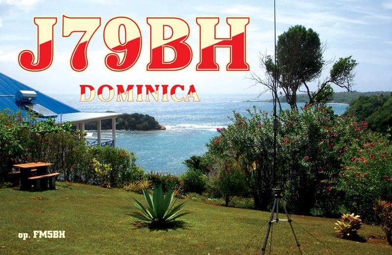 J79BH – Dominica
 dx-world.net/j79bh-dominica/