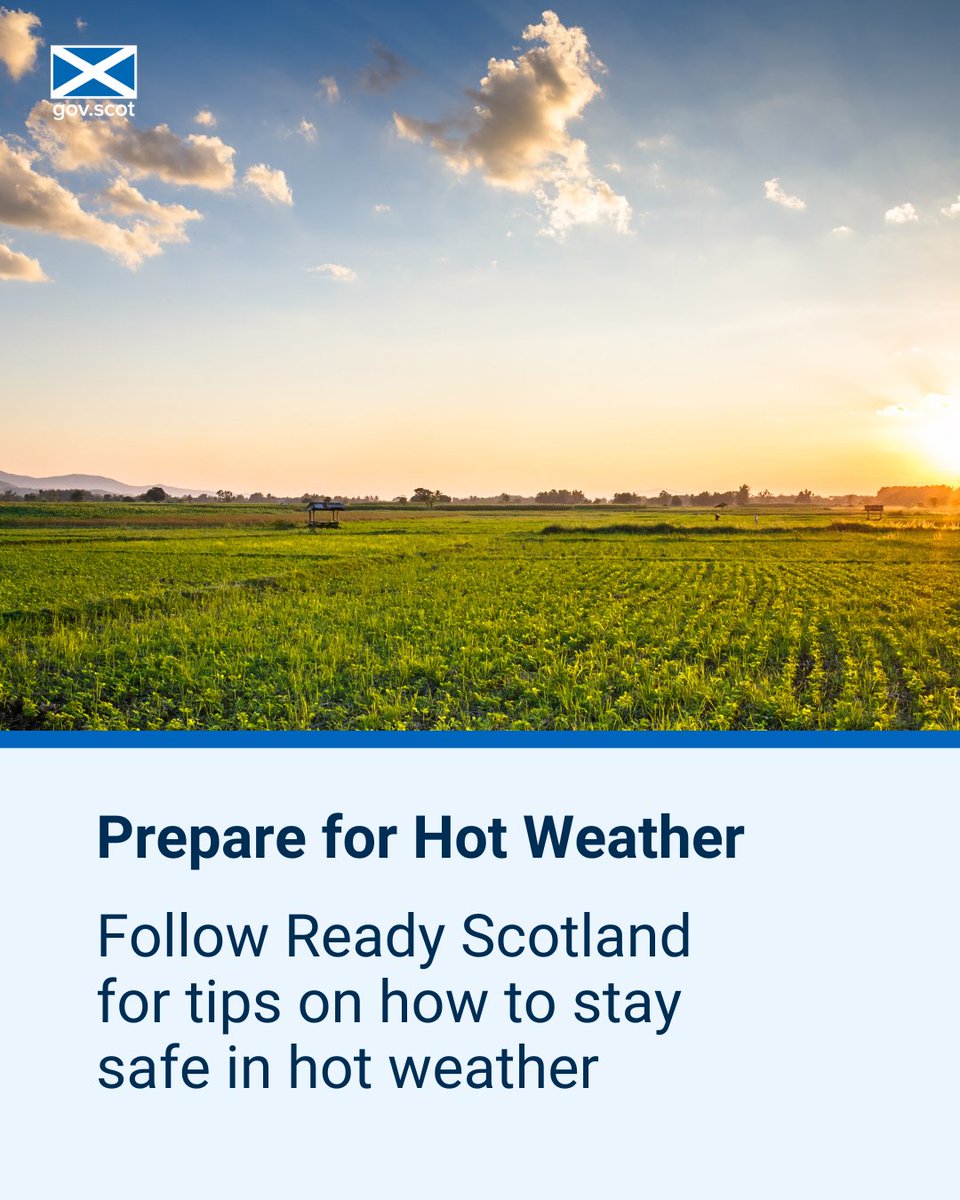 Ready Scotland (@readyscotland) on Twitter photo Look out for neighbours or relatives who may be at risk during hot weather.
Try to visit them regularly and ask them if they have the support they need.
Learn more: ready.scot/respond/severe…. Look out for neighbours or relatives who may be at risk during hot weather.
Try to visit them regularly and ask them if they have the support they need.
Learn more: ready.scot/respond/severe….