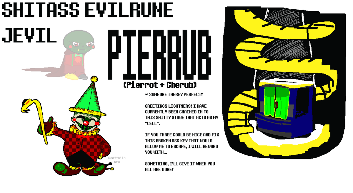 theeglitched's tweet photo. i was bored then i thought hmmm how can i make this about homestuck?
EVILtale and EVILrune by @EVILfuckingGUY
#DELTARUNE #DELTARUNEAU #EVILTALE #EVILRUNE https://t.co/dtAcalKW1A