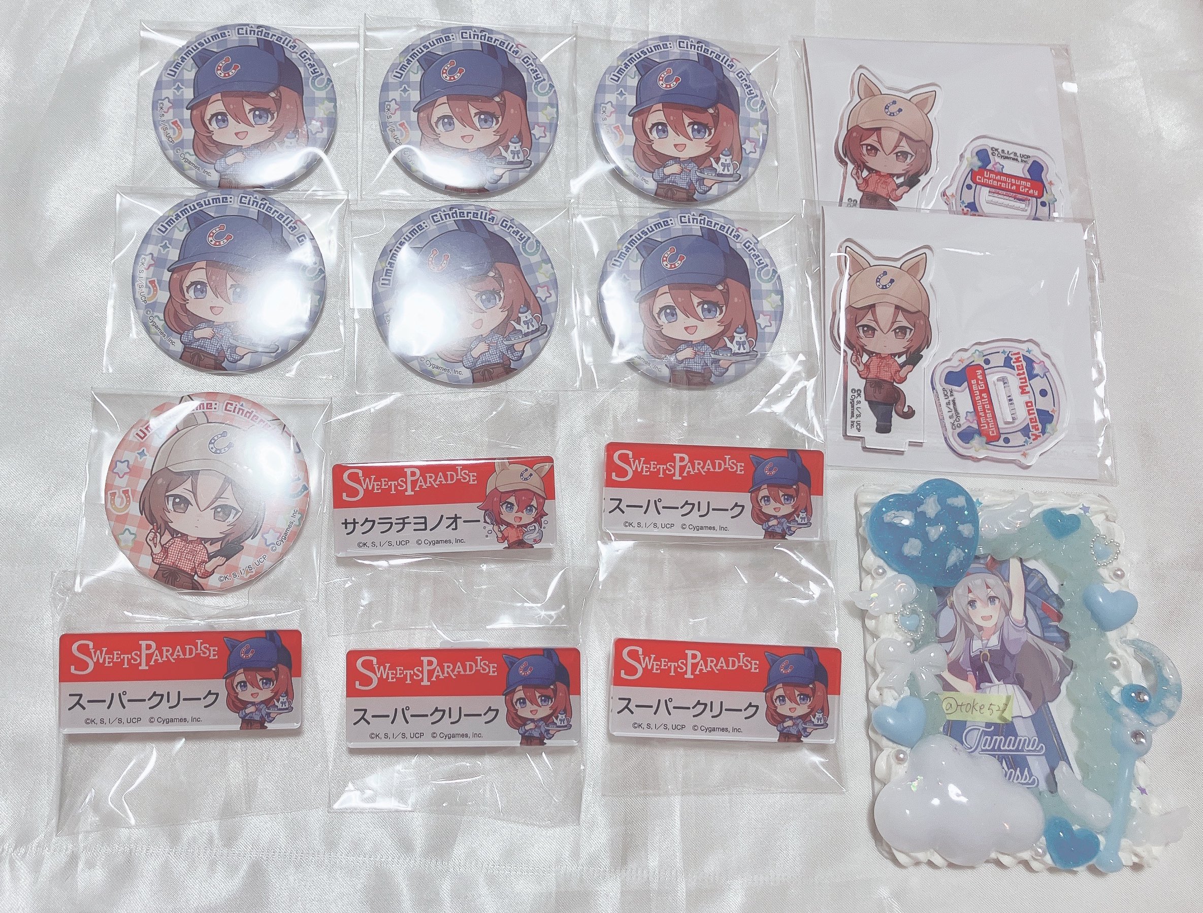 ウマ娘 ヤエノムテキ まとめ売り くじ スイーツパラダイス 特典