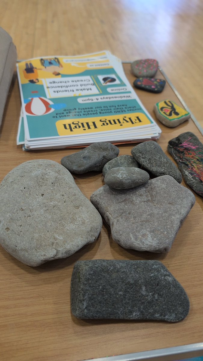 Was lovely to be promoting Flying High at the Carers Plus SEND Market stall today