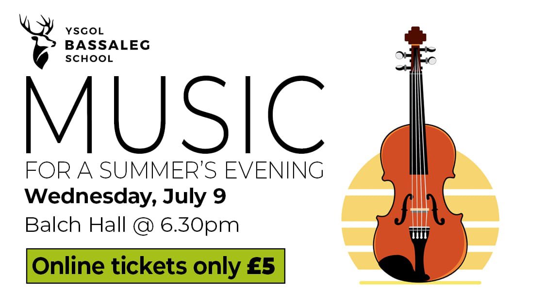 Here we go!
Summer concert tickets are now available only at the following link. 
This is our first event using this system so please let us know if you encounter any problems. 
Pupils will have access to a qr code from Monday to share with you. 
ticketsource.co.uk/bassalegschool…