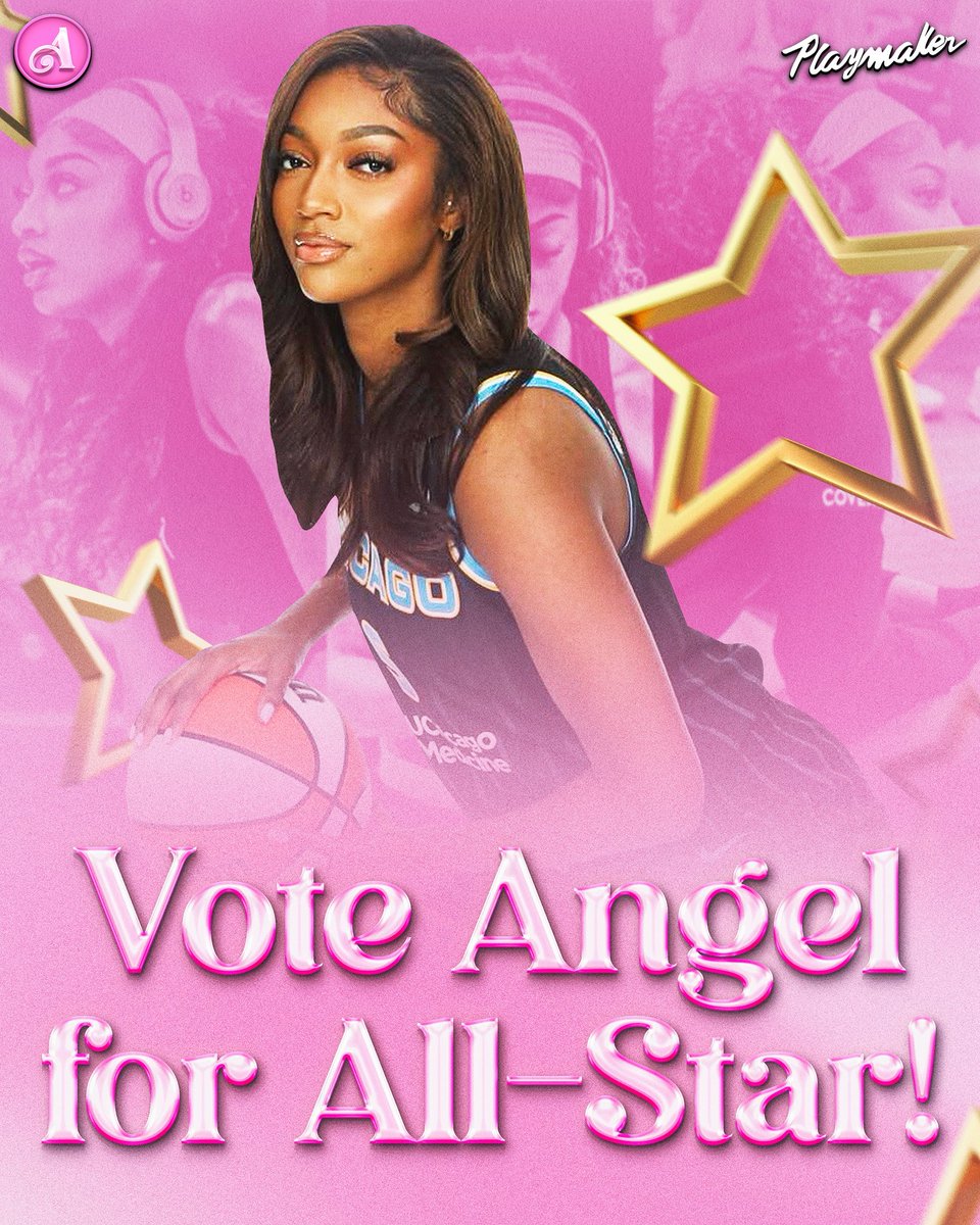 ⭐️VOTE ANGEL REESE⭐️

DOUBLE VOTE DAY! Today your ballot will count TWICE! 💕⭐️

wnba.com/allstar/2025?f…