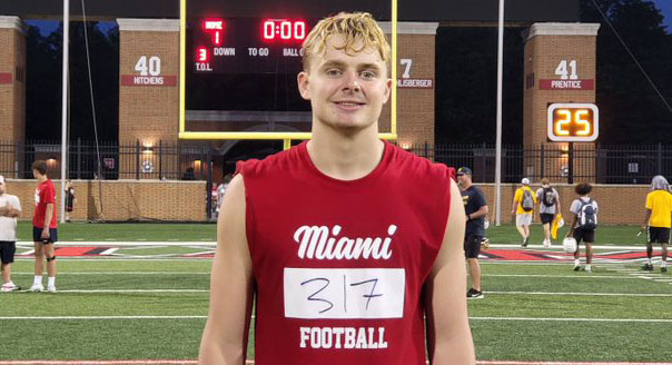 Six Star Football | PLUS+ (@sixstarfootball) on Twitter photo EVENT COVERAGE | TE prospects impress at Miami (OH) Academic Mega Camp
🔎 Several boosted stock with strong all-around showings
📖 Full breakdown & scouting reports
STORY ▶️ sixstarfootball.com/article/122493/
<a href="/ColeAlbers2026/">Cole Albers</a> <a href="/NoahBaker1023/">Noah Baker</a> <a href="/adavalla27/">Andrew Davalla</a> <a href="/liamdeering_33/">Liam Deering</a> <a href="/QbDePhillips/">Tristan DePhillips 2026</a> EVENT COVERAGE | TE prospects impress at Miami (OH) Academic Mega Camp
🔎 Several boosted stock with strong all-around showings
📖 Full breakdown & scouting reports
STORY ▶️ sixstarfootball.com/article/122493/
<a href="/ColeAlbers2026/">Cole Albers</a> <a href="/NoahBaker1023/">Noah Baker</a> <a href="/adavalla27/">Andrew Davalla</a> <a href="/liamdeering_33/">Liam Deering</a> <a href="/QbDePhillips/">Tristan DePhillips 2026</a>