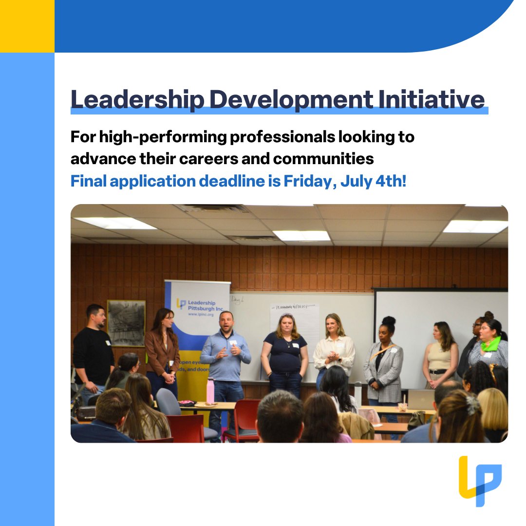 Interested in joining a cohort of high-performing professionals looking to advance their careers and communities?

Apply to Leadership Development Initiative by FRIDAY, JULY 4, 2025 at loom.ly/HC4tzKE

#HighPerformingLeaders #LPInc