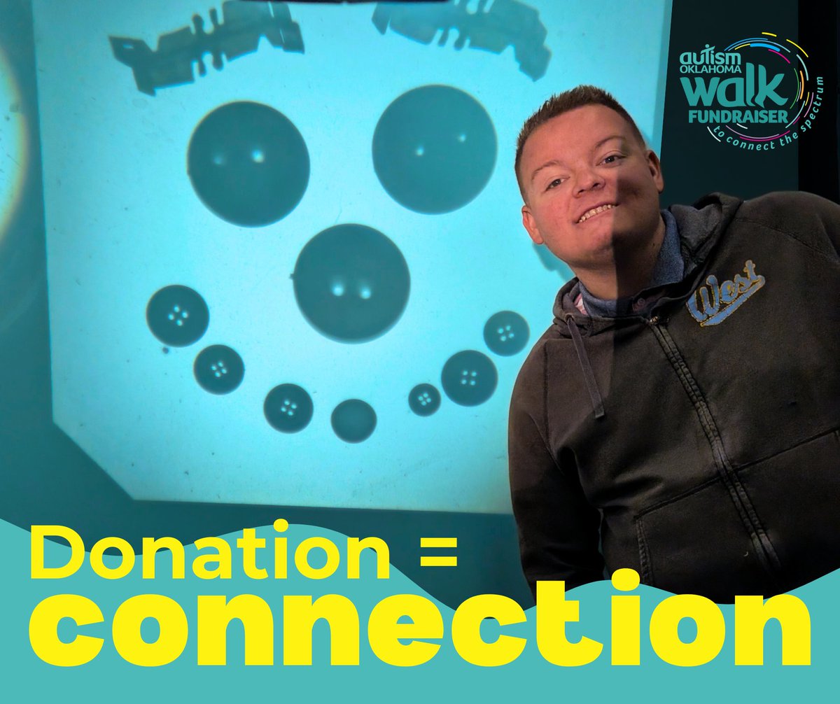 Why donate? Because every dollar brings connection, creativity and community to life. It means an adult makes their first friend at a social event, a child learns they aren't alone at a summer camp, an artist gets to shine in a gallery show!
📲 Donate now: autismoklahomawalk.org/donate/