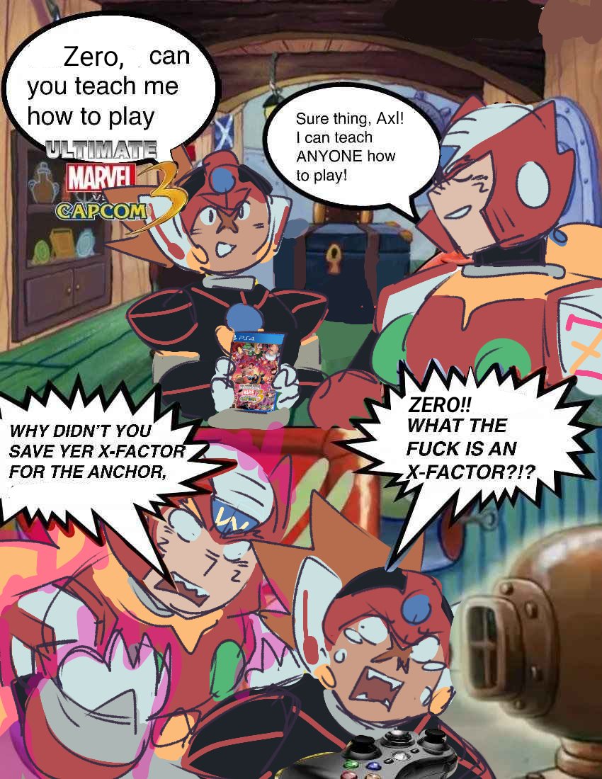 Starry_Duelist's tweet photo. #MegamanX
*Insert top tier Zero joke here* https://t.co/j0uKqn3imm