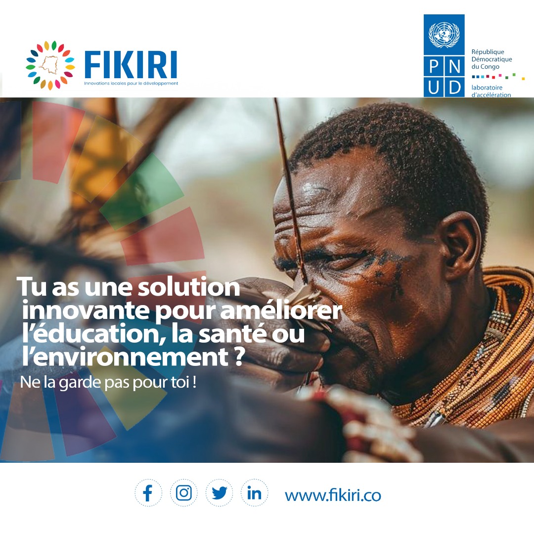 MubalamaMerten1's tweet image. 🎓🌿 Tu as une solution innovante pour améliorer l’éducation, la santé ou l’environnement ?
🙊 Ne la garde pas pour toi !

🌟 FIKIRI t’offre la vitrine qu’elle mérite.
📝 Crée ton compte dès maintenant ➡ fikiri.co/sign-up?link=e…
#FIKIRIPlatform #SolutionsDurables 💡🌍🚀