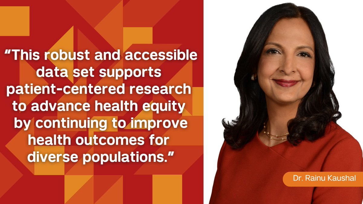 WeillCornell's tweet image. The INSIGHT Clinical Research Network (CRN), led by @WCMPopHealthSci,
has received $13.5 million in renewed funding from the Patient-Centered Outcomes Research Institute (@PCORI).
Full story: bit.ly/4kOHpUH