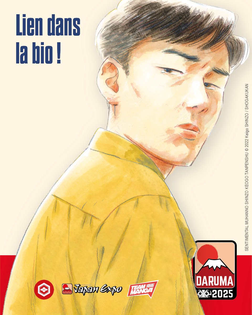 La Japan Expo approche à grands pas !
À cette occasion, le titre NO REACTION de Keigo Shinzo figure dans la sélection Daruma dans la catégorie Meilleur manga tranche de vie. 
Rendez-vous sur Mangacollec pour voter !

#japanexpo #daruma #keigoshinzo #lezardnoir