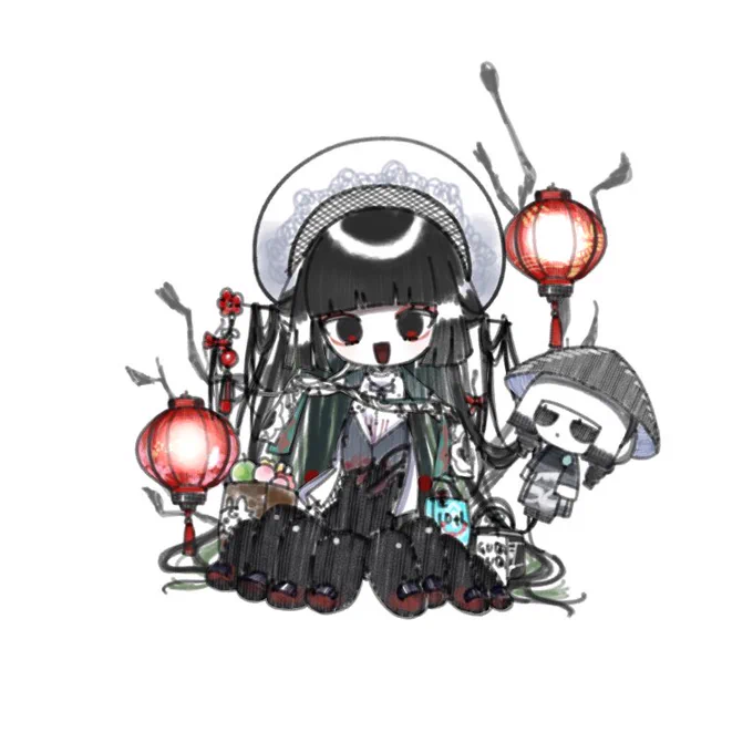 駒姫ちゃん塗り忘れ多かったので再掲しますね