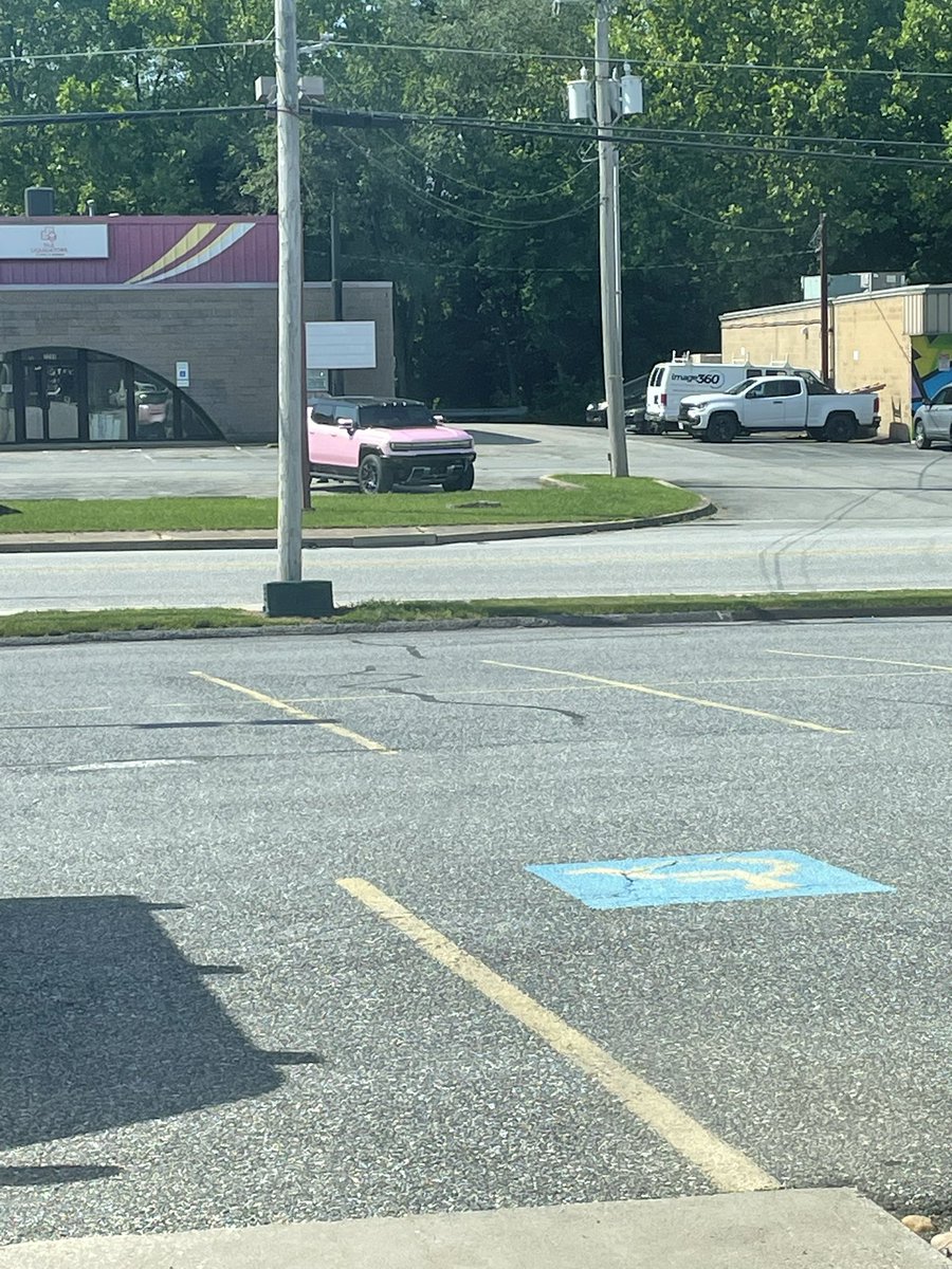 If you’re worried about making a bad decisions, you didn’t buy the metallic baby pink EV Hummer