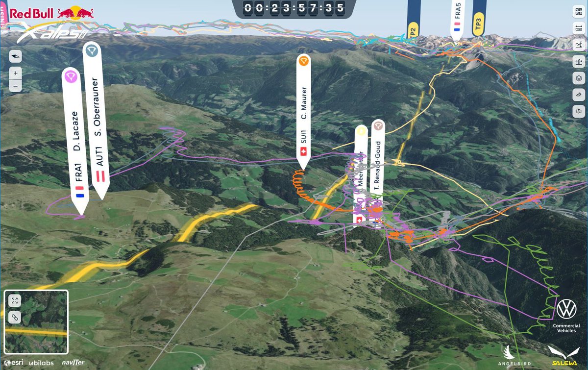 ⛰️ La Red Bull X-Alps, c’est 13 jours d’aventure extrême à travers les Alpes entre randonnée, course à pied et parapente : un défi physique et technologique 🪂
 
Pour suivre les athlètes en temps réel et dans toute la complexité du relief alpin, Red Bull s’appuie sur une