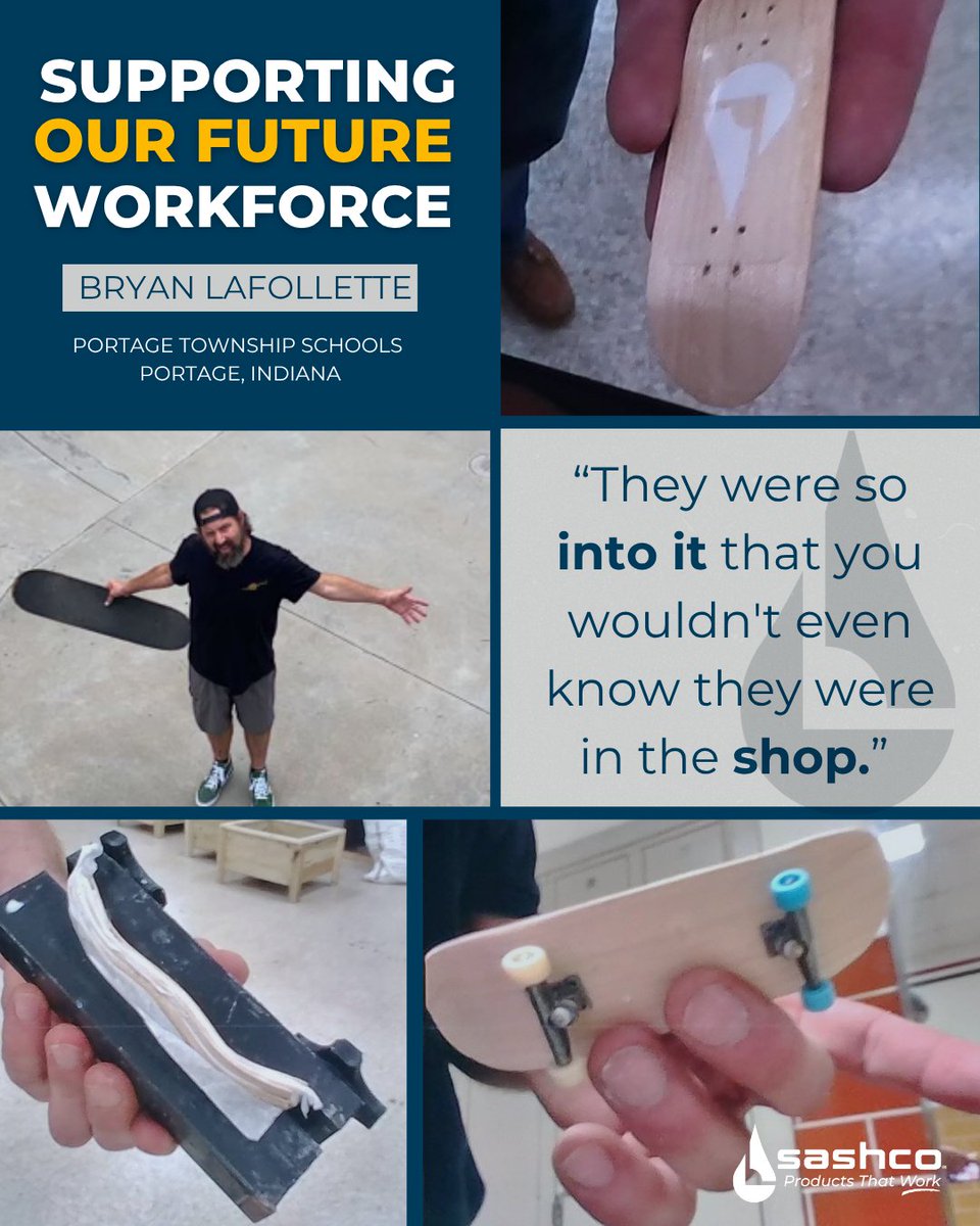 Bryan, winner of our 2025 Trades Teacher Scholarship, scrapped the textbook and got students to build a skatepark. 3D printing, scale models, fingerboards. Students were fully locked in. This is the power of hands-on learning and great trades teachers.🛹🛠️ #SupportTheTrades