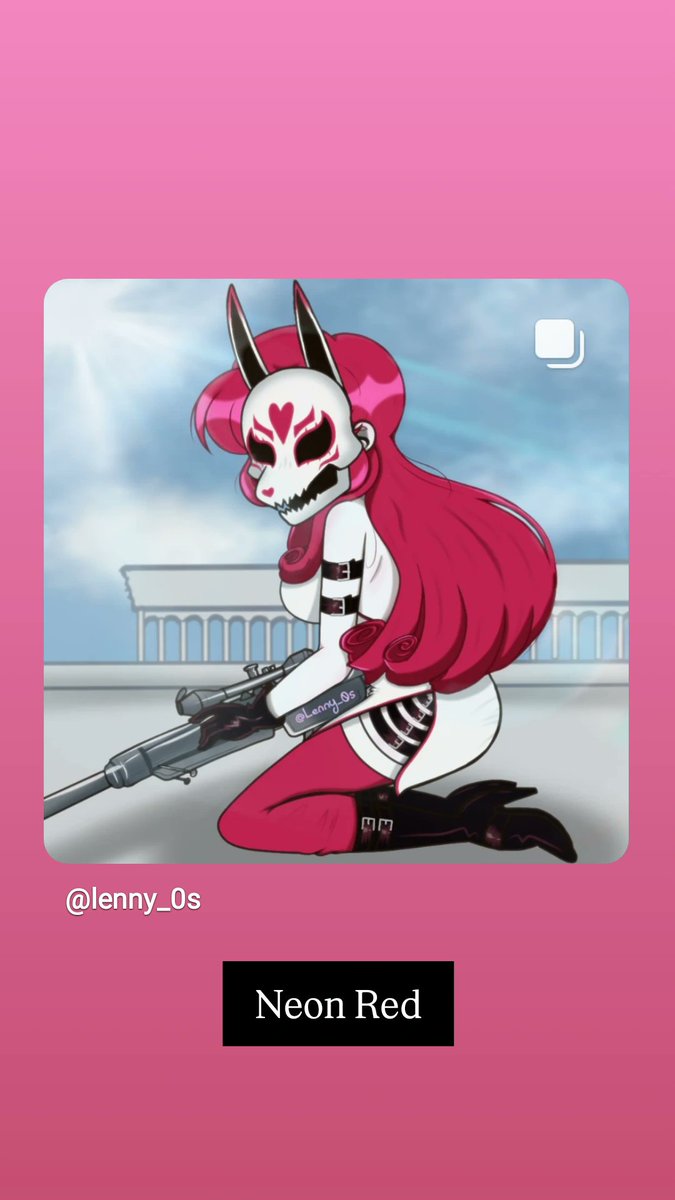 alicyn's tweet photo. Fan Art Friday 🎨 #NeonRed from the #NeonWhiteGame @PlayNeonWhite by @Lenny0s https://t.co/UZQkLeZTfF
