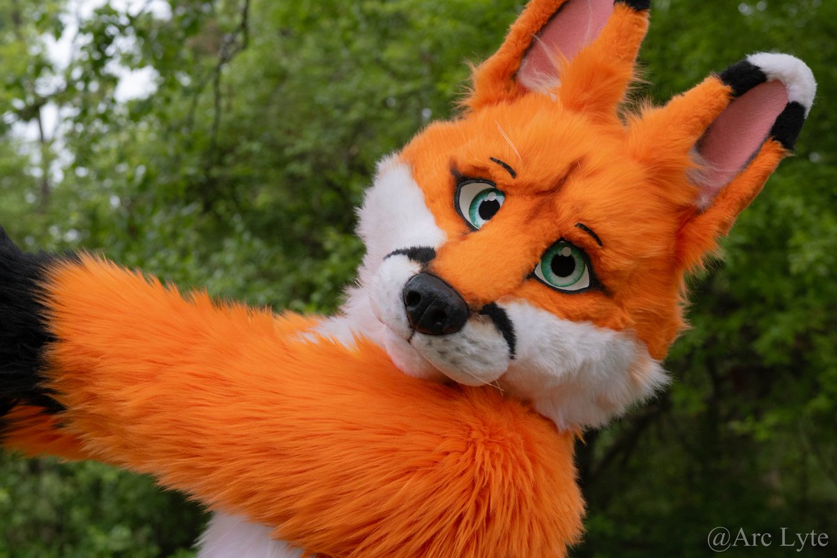 One day, when you're having cocoa with friends, when your feel the ocean waves on your feet, when the moon lights your way through the woods, when the bonfire smoke hugs your jacket, when he looks at you again...

You made it. You will be OK 🧡 #FursuitFriday

📸: <a href="/Arc_Lyte/">Arc Lyte 🔜 FWA-AC-IFC</a>