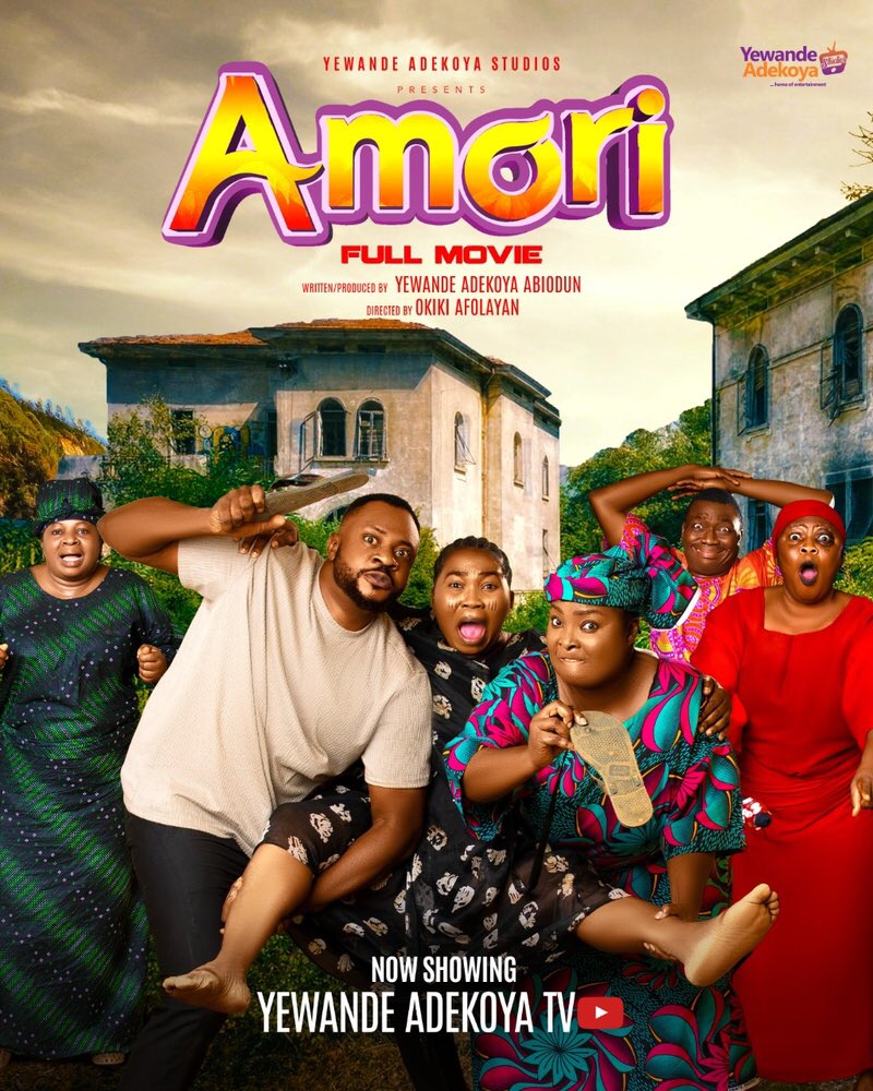 abdollar759's tweet photo. My God!😂This movie is too sweet🤣AMORI is now showing on Yewandeadekoyatv YouTube channel. I enjoyed every bit of it. You need to see it yourself to know what I'm talking about. Everybody na ogba🤣inside this movie. Click below to watch AMORI https://t.co/sU4kVBUZhS produced https://t.co/0fELV7kn2f