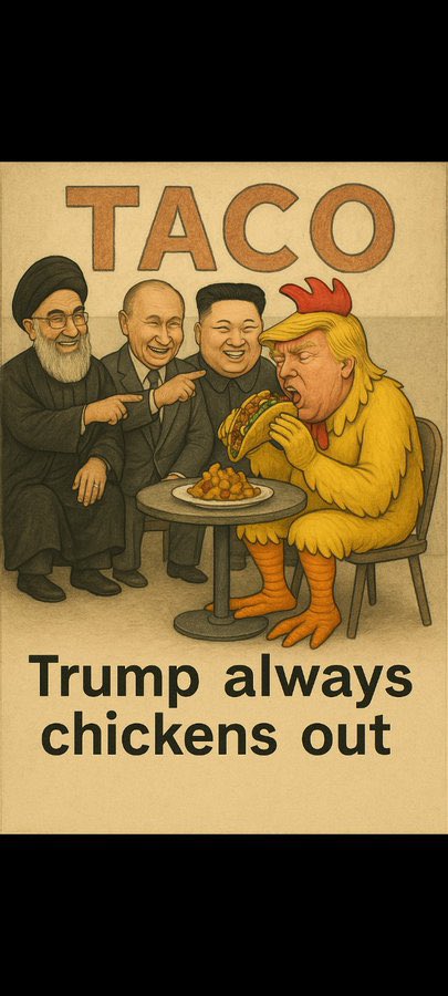 mary a martin ๐๐ถ๐๐บ๐ธ (@bamjcasta) on Twitter photo TACO tRump
 has used this 
two-week tactic 
ten times 
in the 5 months
 he's been 
pretending to govern. 
(Per <a href="/jrpsaki/">Jen Psaki</a> )
He doesn't make decisions
He procrastinates 
and hopes nobody remembers. 
#wtpBLUE #DemVoice1 #DemsUnited TACO tRump
 has used this 
two-week tactic 
ten times 
in the 5 months
 he's been 
pretending to govern. 
(Per <a href="/jrpsaki/">Jen Psaki</a> )
He doesn't make decisions
He procrastinates 
and hopes nobody remembers. 
#wtpBLUE #DemVoice1 #DemsUnited