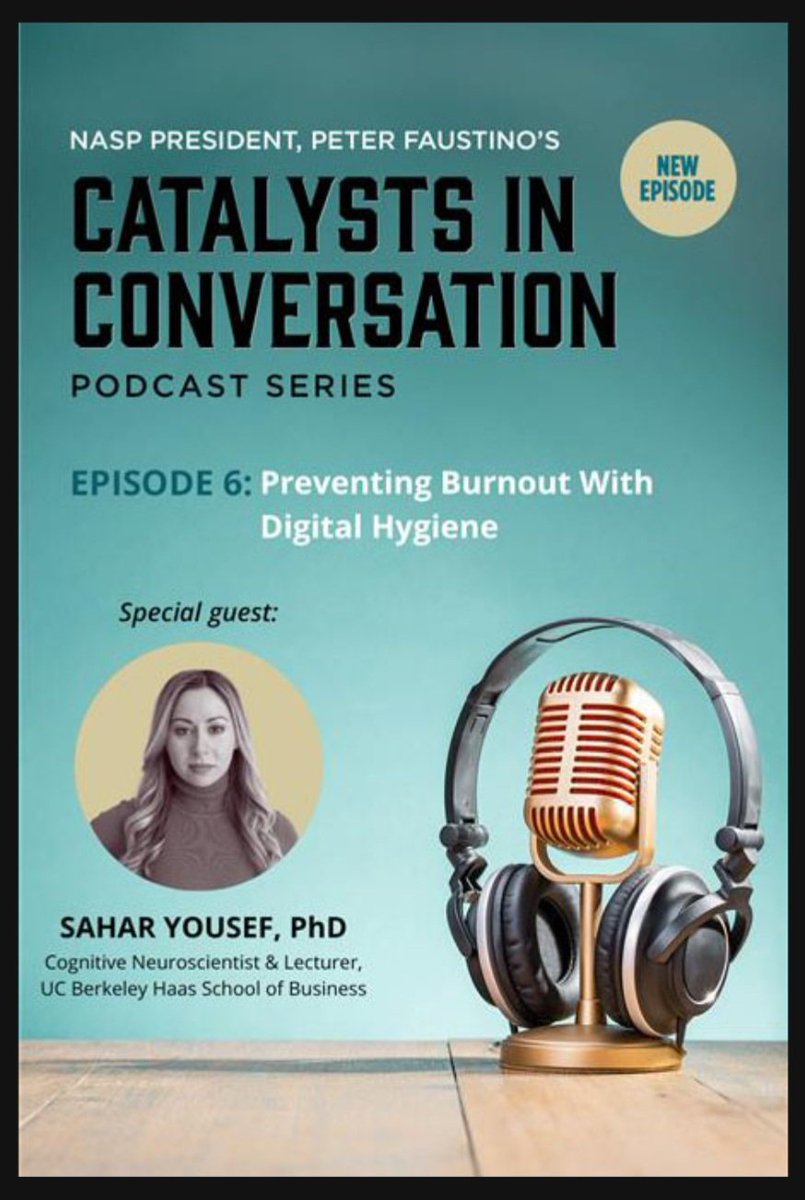 Peter Faustino (@dr_faustino) on Twitter photo Following the #NASP2025 Keynote Dr. Sahar Yousef offers additional insights into preventing burnout through digital hygiene. <a href="/nasponline/">National Association of School Psychologists</a> <a href="/UCBerkeley/">UC Berkeley</a> #CatalystsInAction #PodcastAndChill #NASPadvocates
nasp.informz.net/z/cjUucD9taT05⦠Following the #NASP2025 Keynote Dr. Sahar Yousef offers additional insights into preventing burnout through digital hygiene. <a href="/nasponline/">National Association of School Psychologists</a> <a href="/UCBerkeley/">UC Berkeley</a> #CatalystsInAction #PodcastAndChill #NASPadvocates
nasp.informz.net/z/cjUucD9taT05ā¦